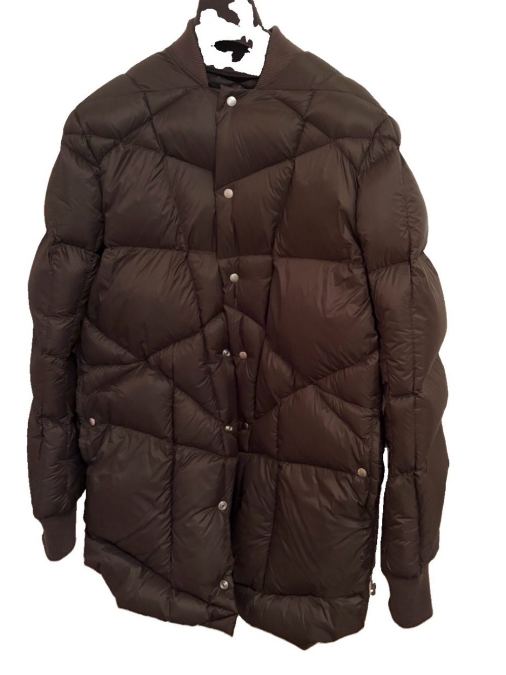 Rick Owens Cappotto Piumino Flight Liner Jacket 'Forest' size 36 RR02D6915-NPD2